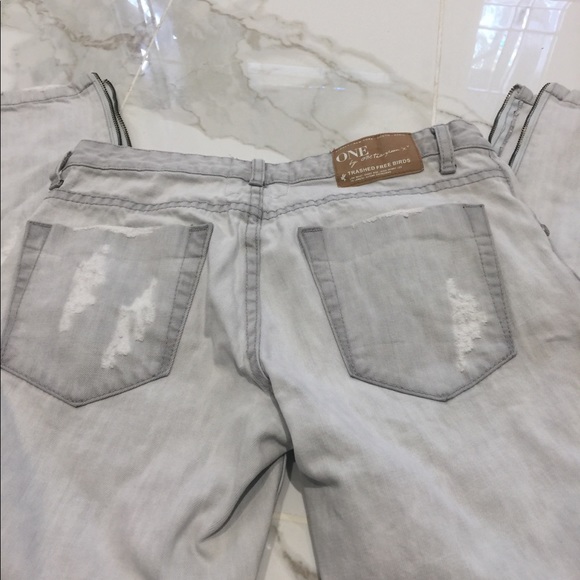 One Teaspoon Trashed Free Birds - Picture 5 of 7